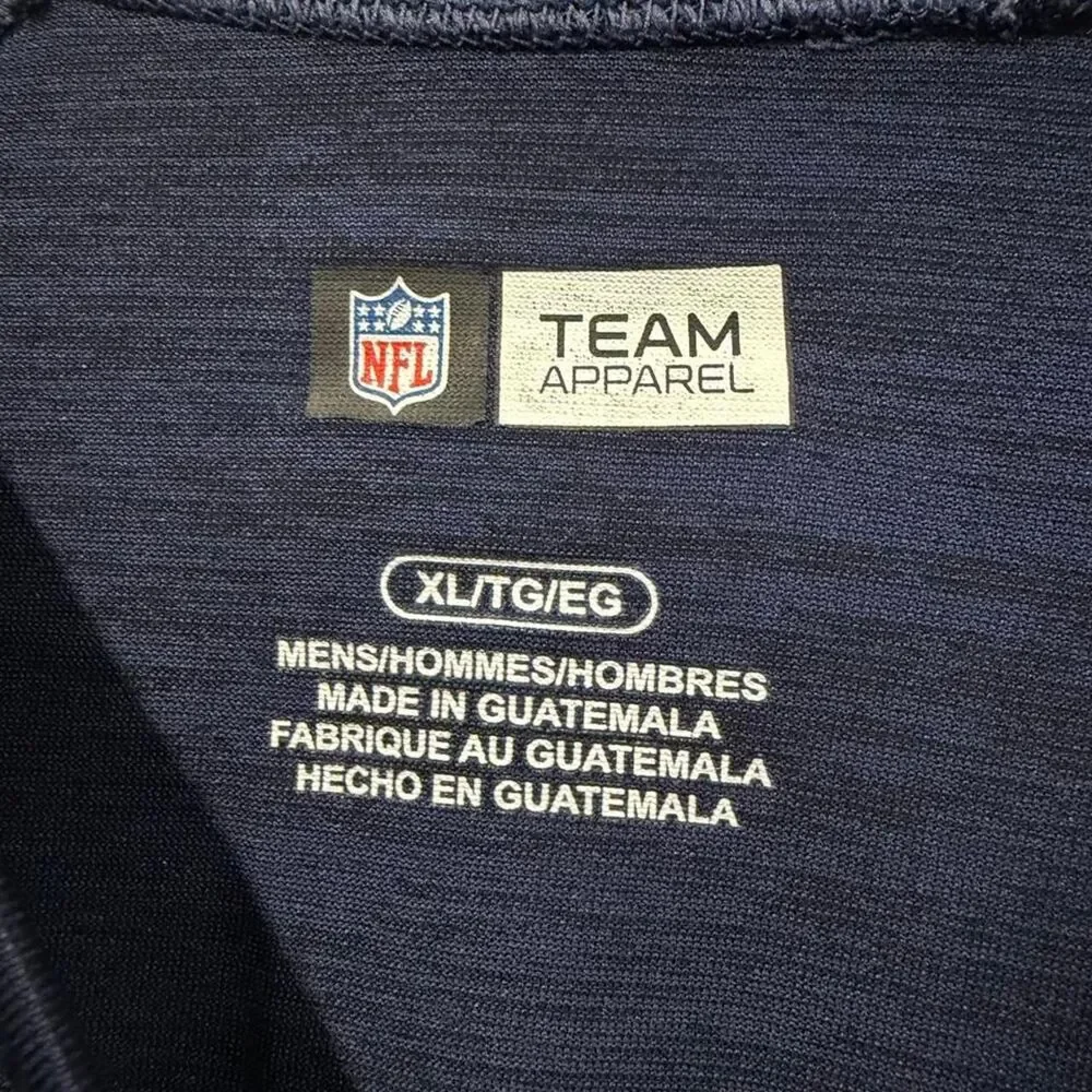 Nfl Men's Navy and Blue T-shirt